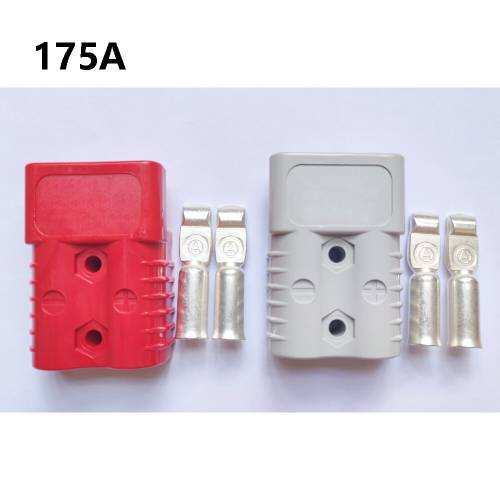 600V 175A gri rosu mufa conector dublu poli cupru Contacte panouri solare rulote baterie masina barca stivuitor rapid Conectare rapida