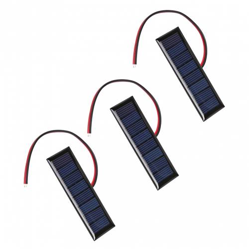 Mini panou solar PET 5V 60mA Celula solara 2 buc Celula solara policristalina Panou fotovoltaic pentru incarcator de baterie de 3 - 6 V DIY Jucarie...