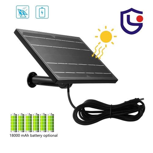 Panou solar 8W exterior 12V baterie incorporata 2m cablu Securitate alimentata Camera IP 4G Router WiFi Supraveghere video incarcat solar