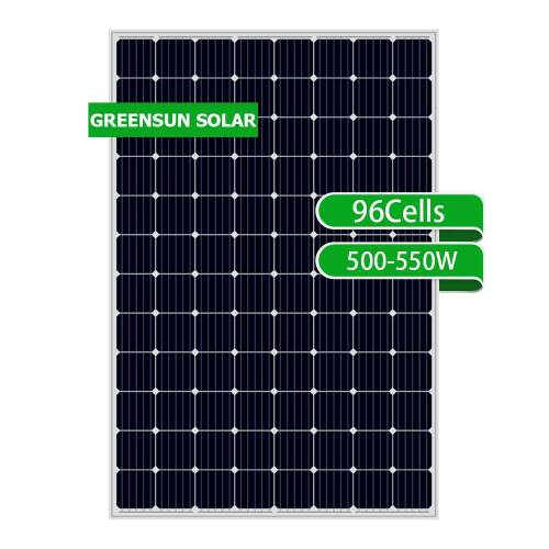 Panou solar mono 550w 540w 530w 520w 500w Greensun 24v 48v 550watt 550watt monocristalin pret
