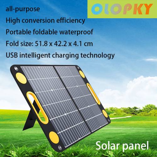 Panou solar portabil pliabil de 60W pentru portar/paxcess centrala electrica telefon laptop tableta GPS iPhone iPad Camera