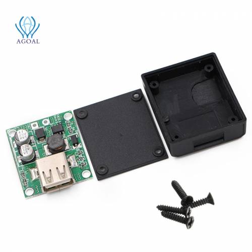 5V 2A Power Bank Panou solar Controler de tensiune Charge USB Regulator 5V-20V Intrare 5V DC Iesire pentru telefon mobil Lucreaza cu cutie scre