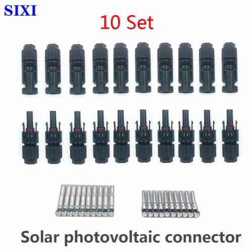 10 seturi de conector solar Conector ramificator fotovoltaic 30A DC1000V Panou solar fotovoltaic IP67 Conector impermeabil