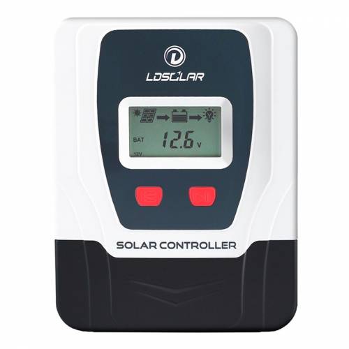 30A LCD Controler de incarcare solara 12V 24V Panou solar Baterii Regulator de incarcare PWM 5V USB CE Fabrica