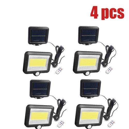 100 led-uri lumina solara panou divizat lampa cu led proiector solar strada gradina perete terasa lanterna securitate urgenta punte lampi gard