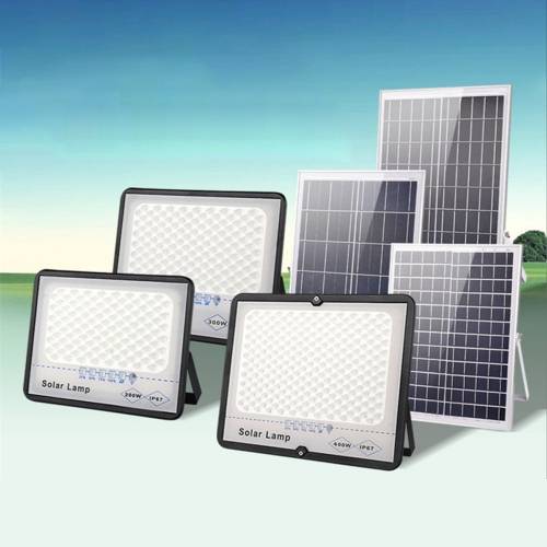 Lampa solara LED super stralucitoare Baterie mare - fara fir - gradina in aer liber - panou impermeabil - lanterna - lumini de perete 100W 200W 300W